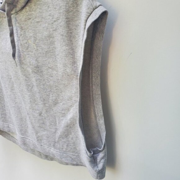 PUMA Boxy Crop Hooded Muscle Tank EUC! Size Large - Picture 4 of 11